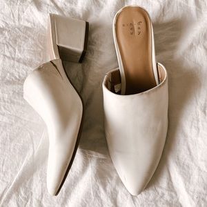 white mules